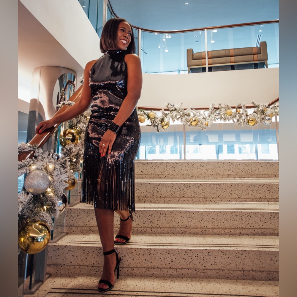 Zara Sequin Dress